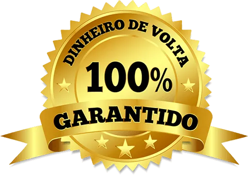 Garantia de 30 dias ou seu dinheiro de volta